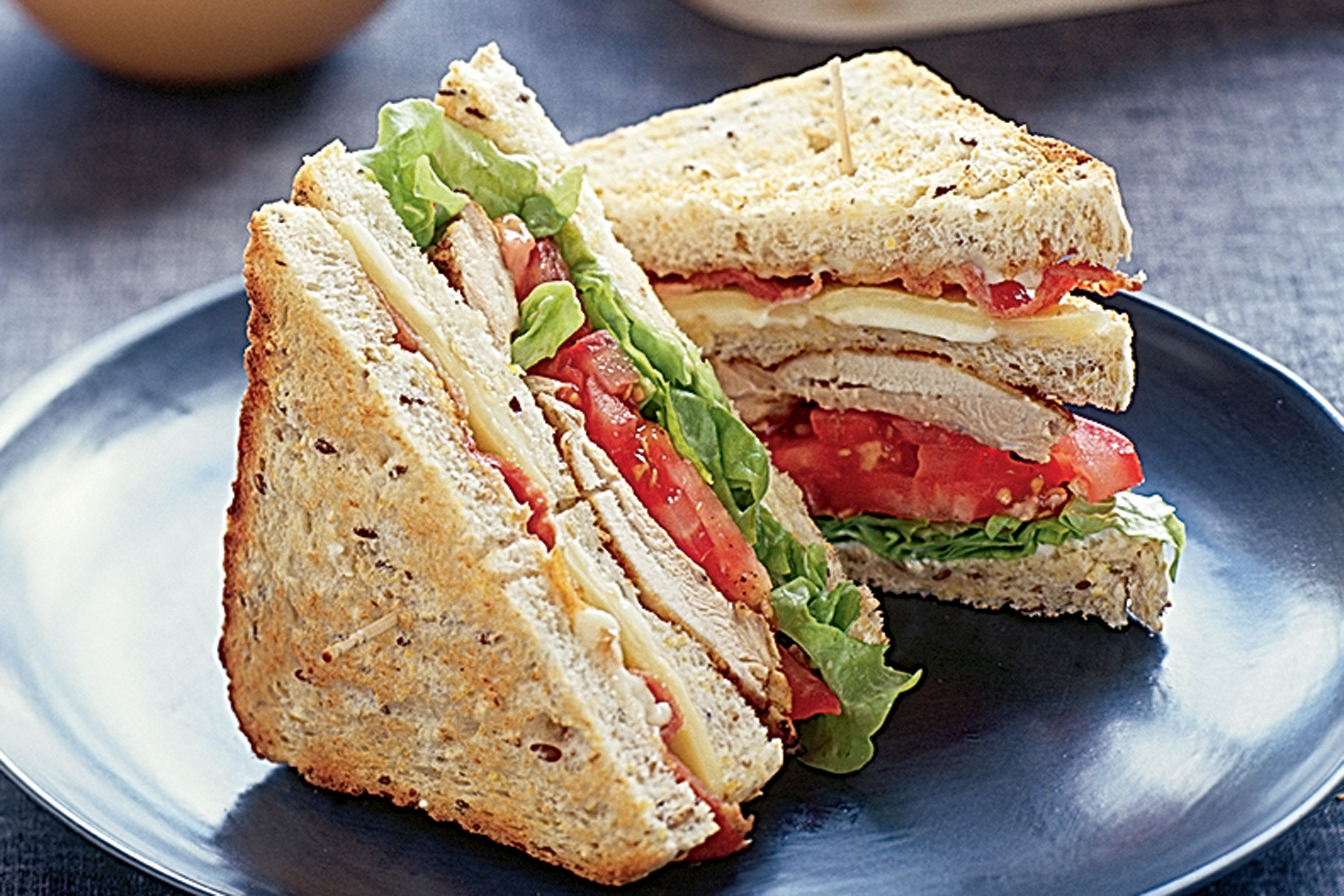 Chicken club sandwich